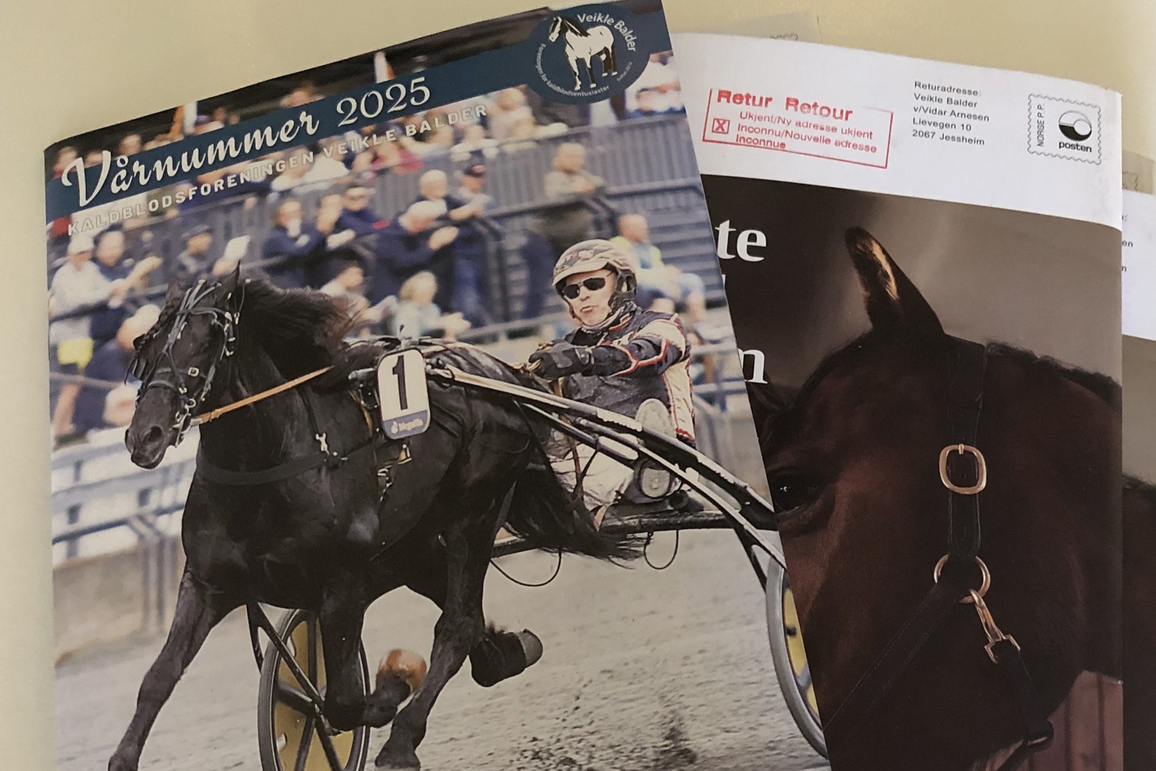 Meld fra om riktig adresse!