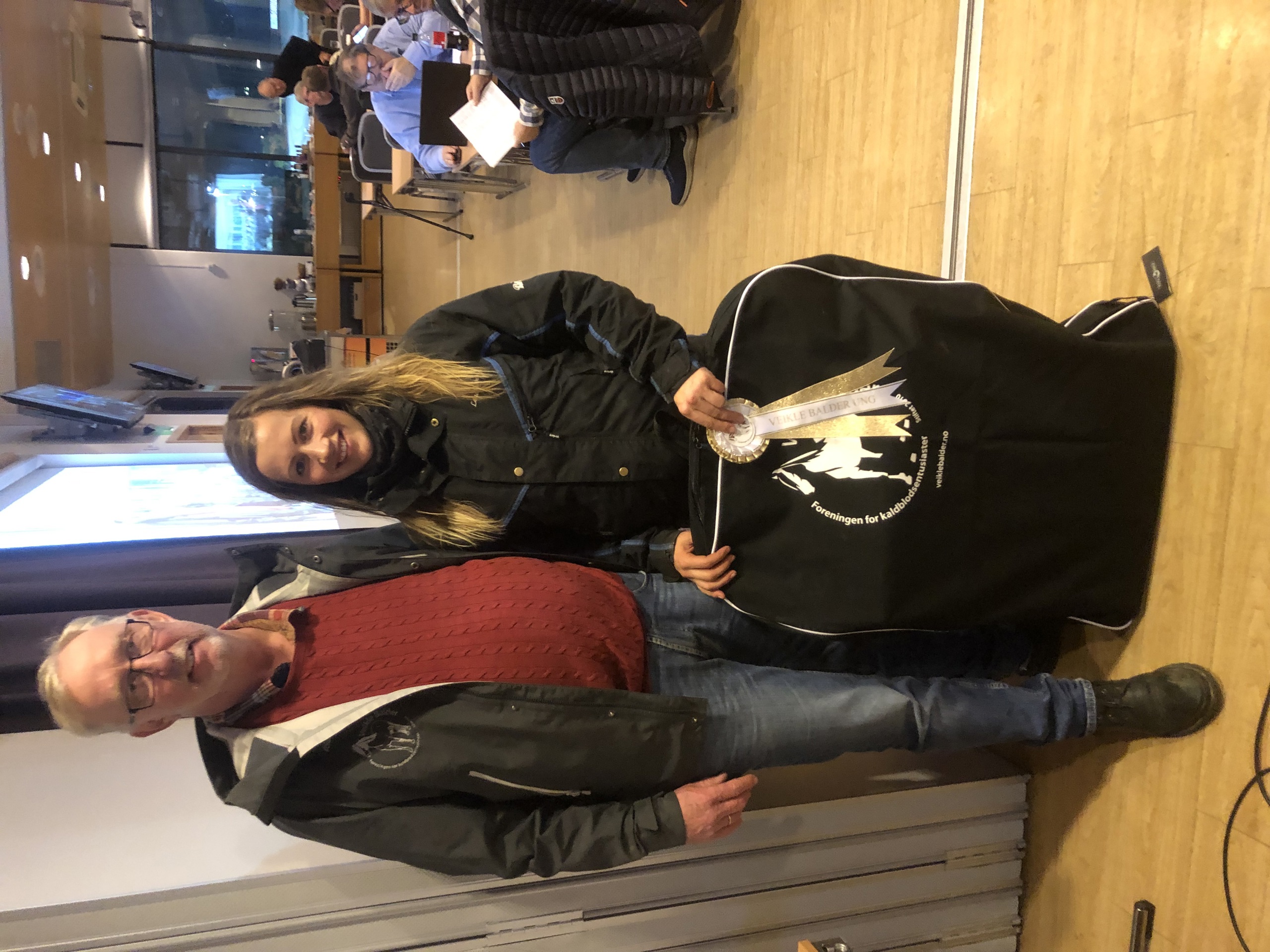 Lene Moen vant den første VB-UNG selen